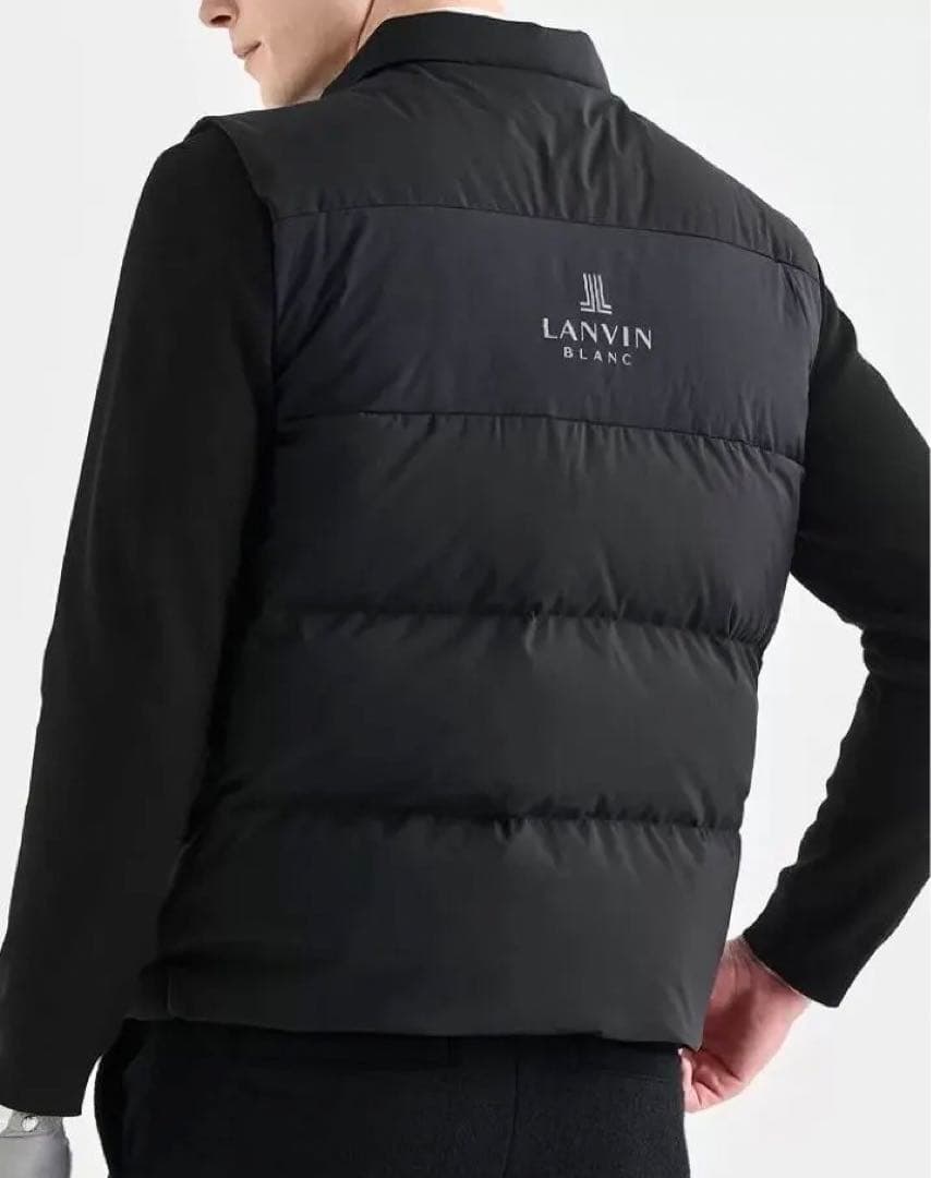 新品未使用 ゴルフ LANVIN BLANC ランバン ダウン ベスト アウター