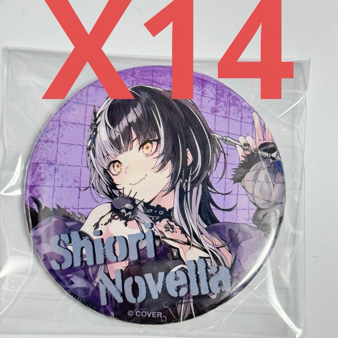 シオリ・ノヴェラ　ホロライブEN 2nd Concert 缶バッジ