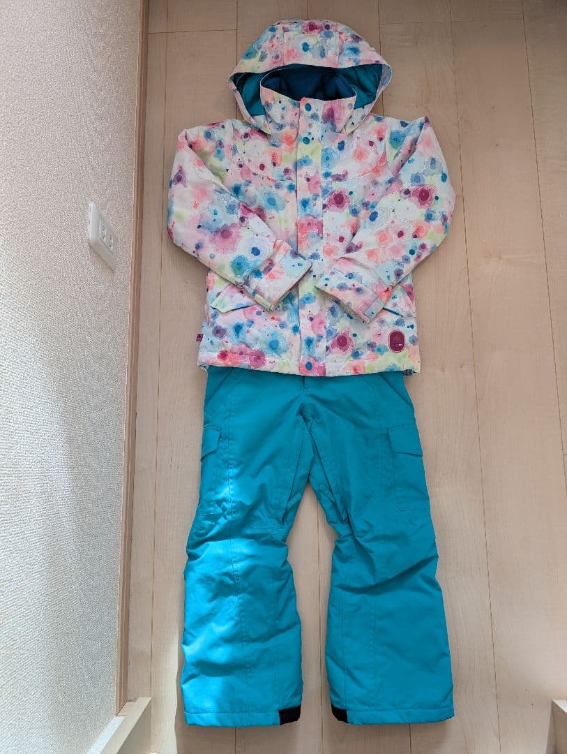 バートン　キッズ　スノボードウェア　上下セット