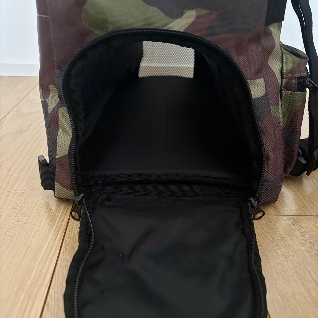 【美品】3way犬用キャリーバッグ迷彩