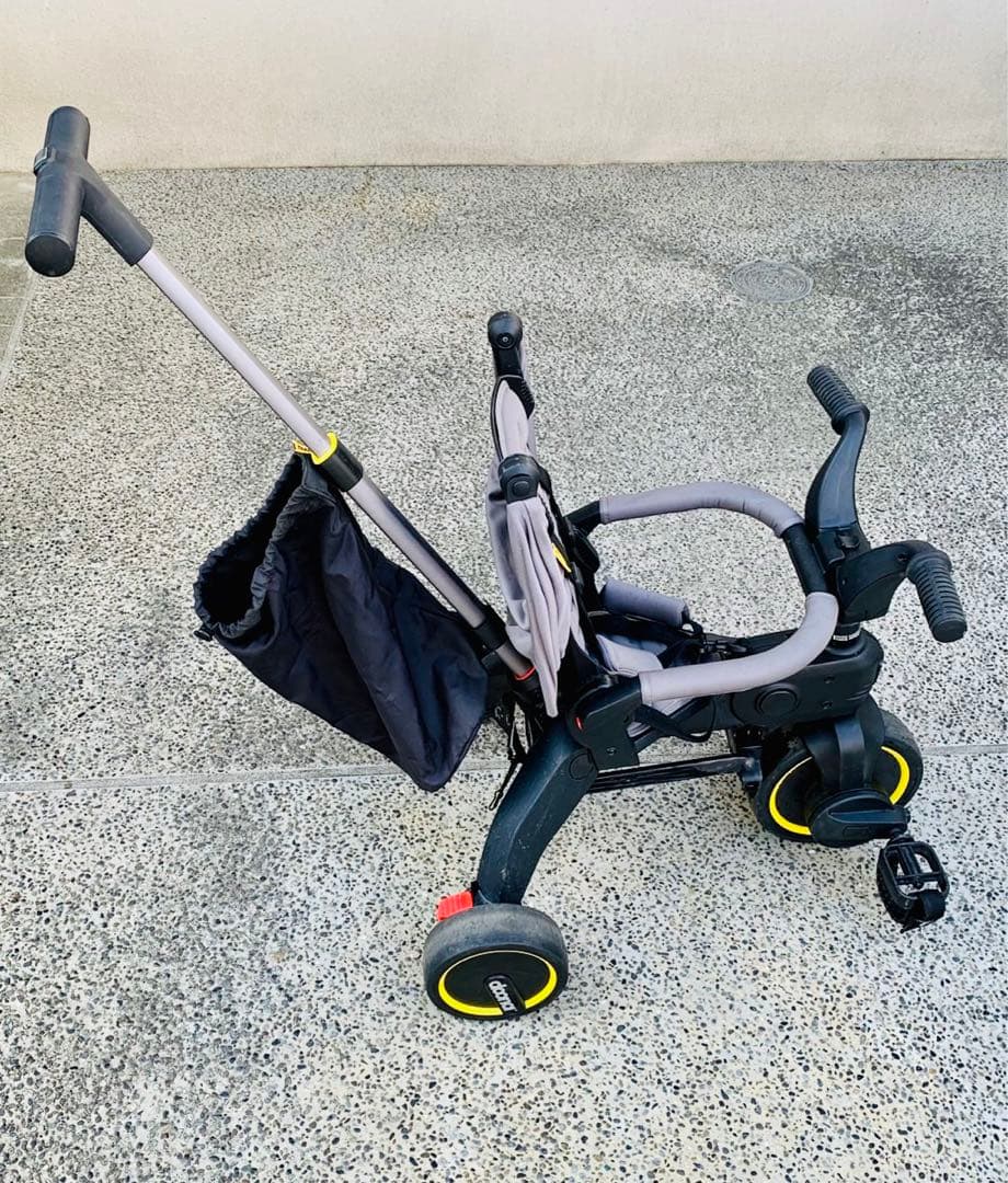 Doona Liki Trike S3フォレストグレイ折りたたみ三輪車✨