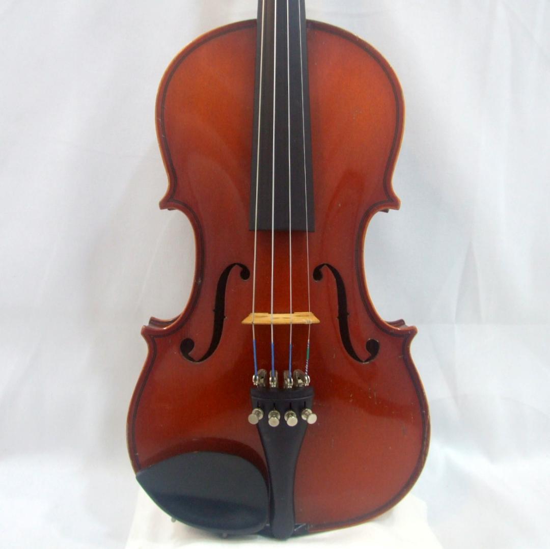 鈴木バイオリン 1/2 No220 未使用弓 ケース 弦新品 メンテ済