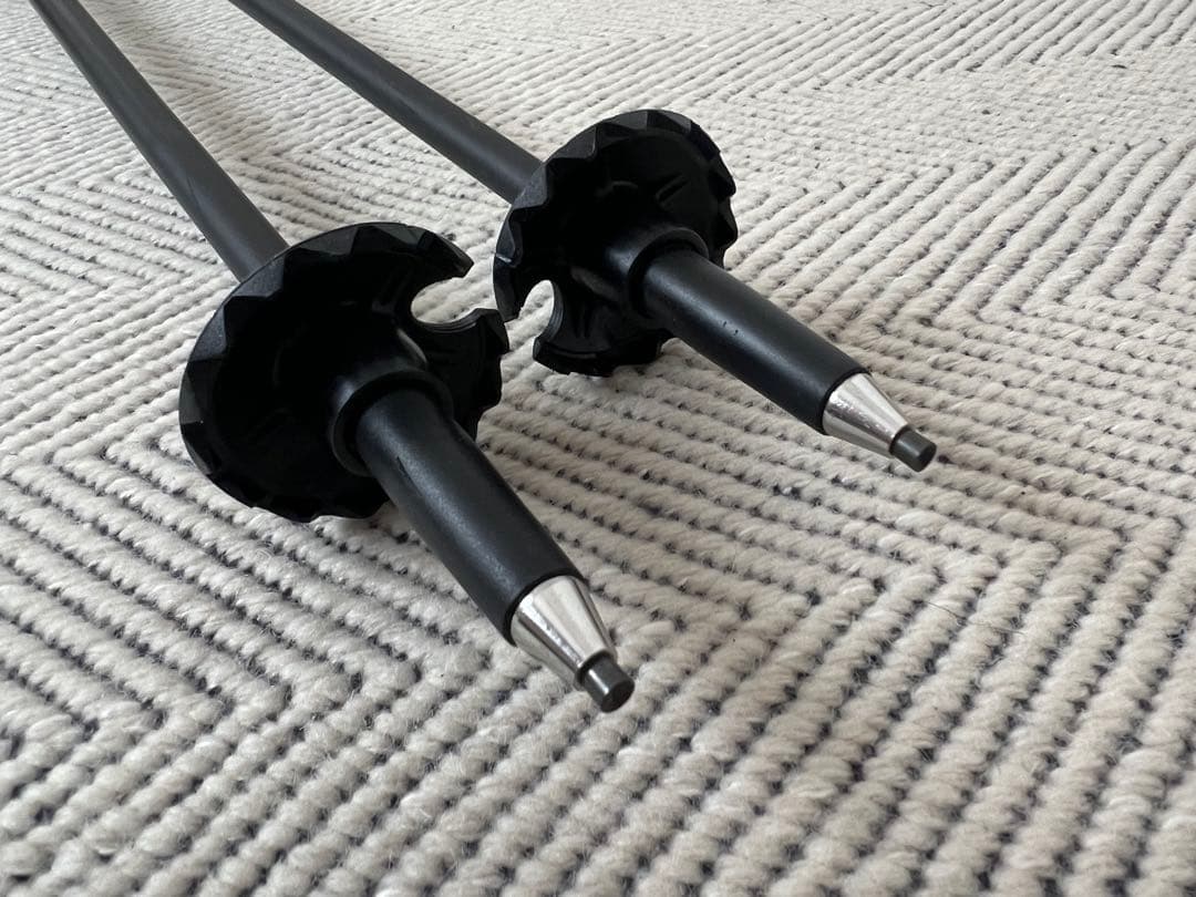 【美品】LEKI スキーストック 伸縮式 トリガーシステム