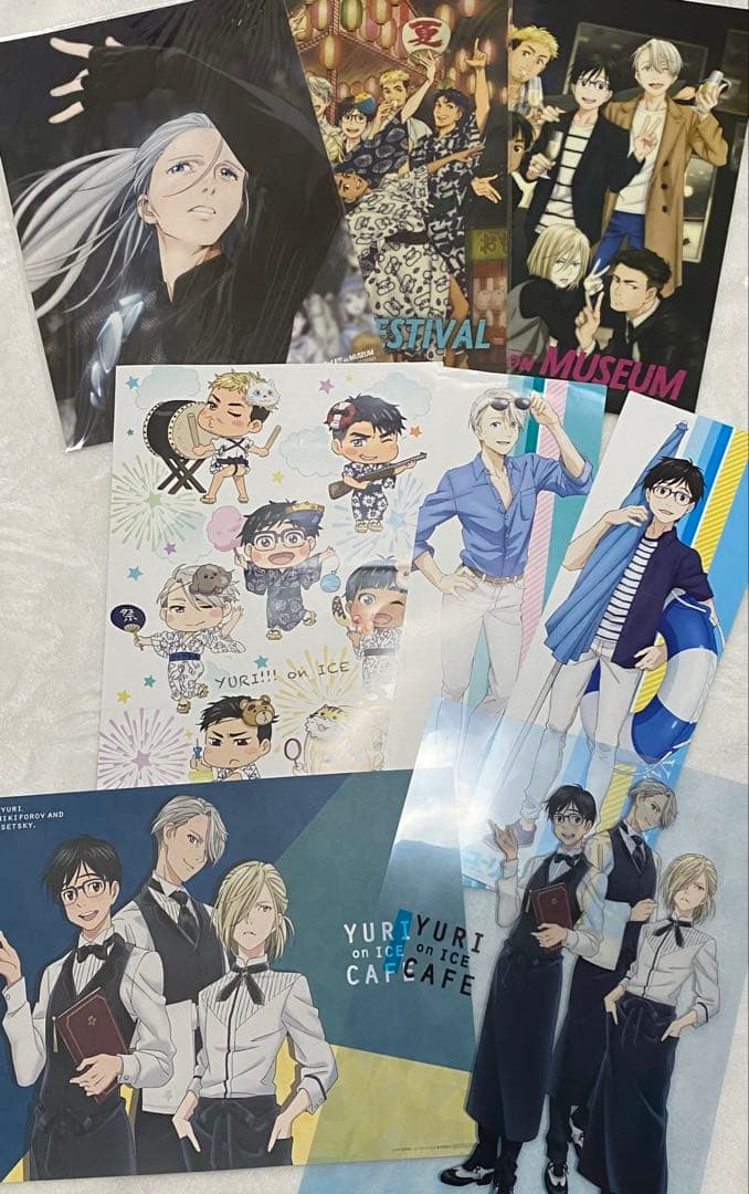 【31点】ユーリ!!! on ICE ポスター クリアファイル 若ヴィクトル