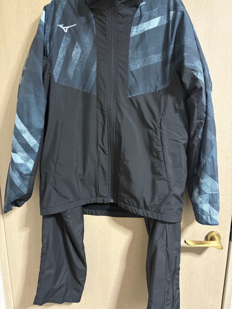 【あや】ミズノ ウインドブレーカー上下セット 上S 下M