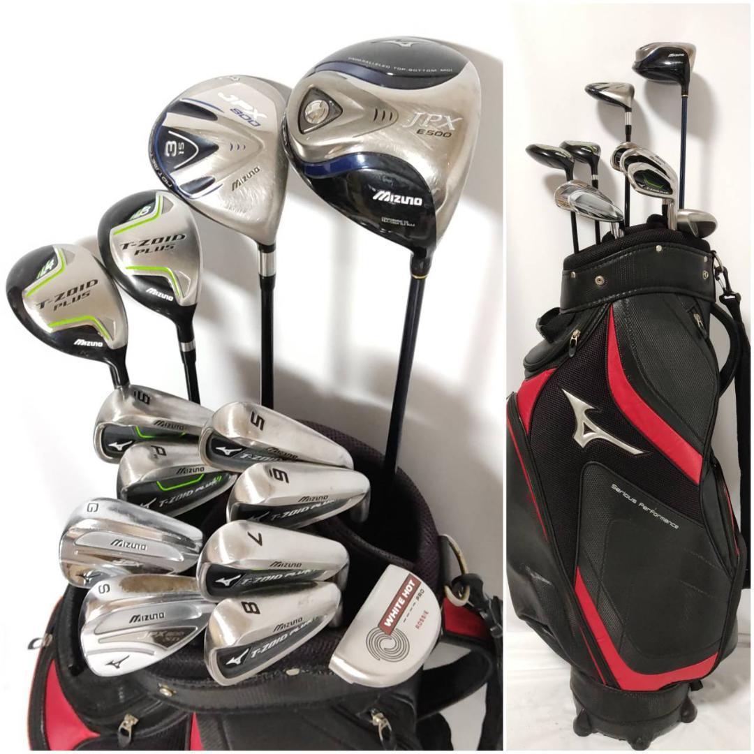 メンズ右利き初心者用　ミズノ　JPX　ゴルフクラブセット K-2349