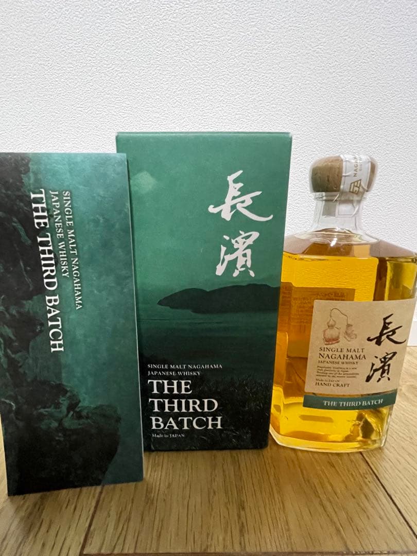 シングルモルト長濱 FIRSTからTHIRD+SHIGA BATCH4本セット