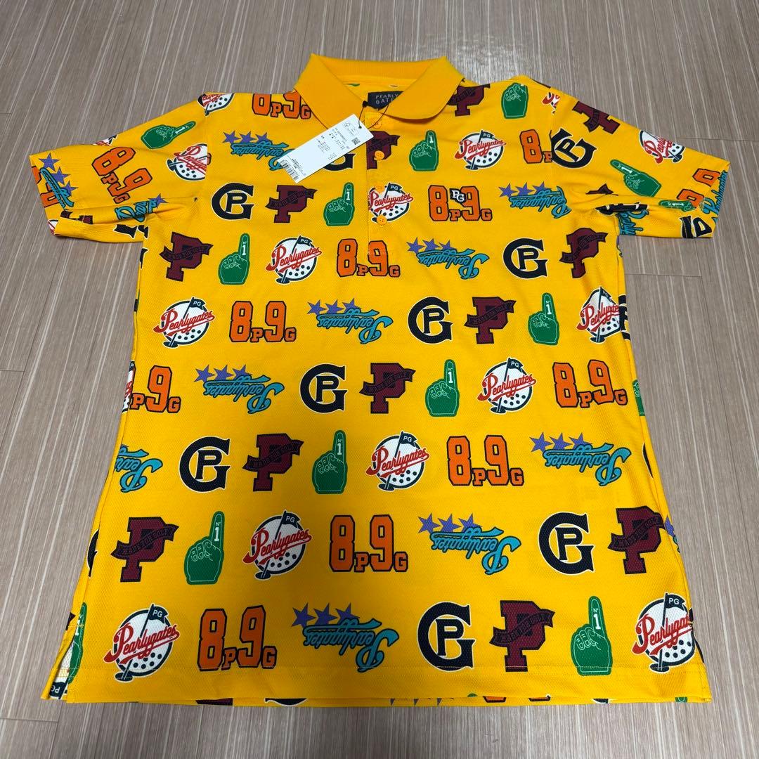 新品タグ付き　PEARLY GATES 半袖ポロシャツ　サイズL