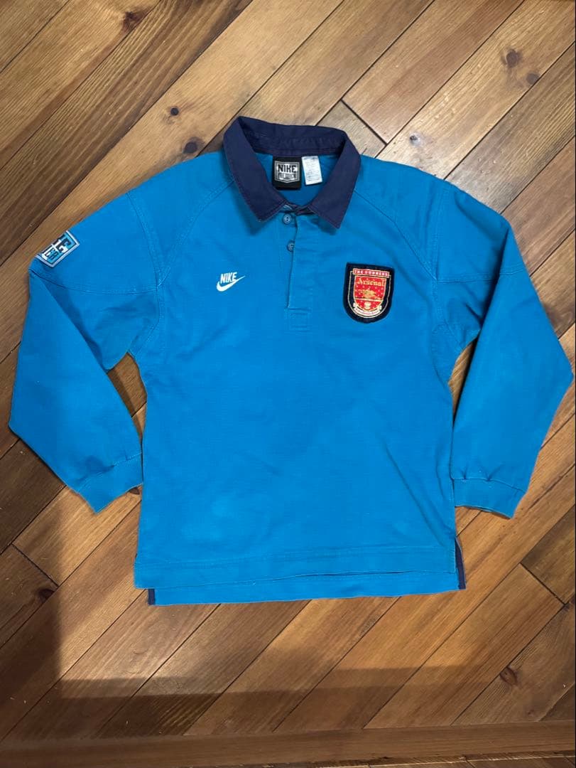 【正規 90s NIKE arsenal training polo】