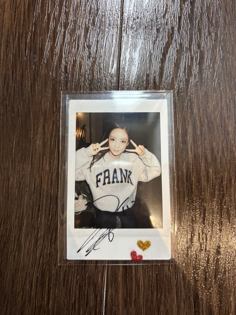 kara ハラ　サイン入りチェキ karasia