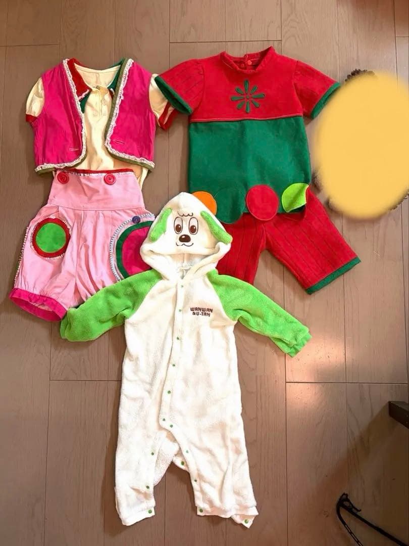 いないないばぁっ！衣装 ゆきちゃん はるちゃん わんわん 90 95 110