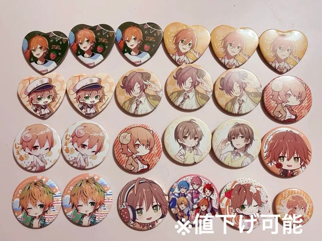 すとぷり ジェルくん 缶バッジ