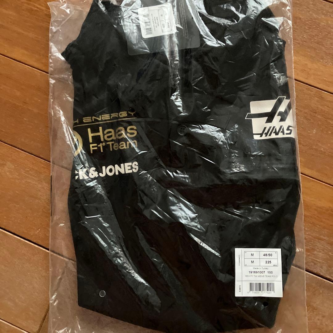 ハース　F1 チーム　チームスタッフ用　ポロシャツ　チーム支給品