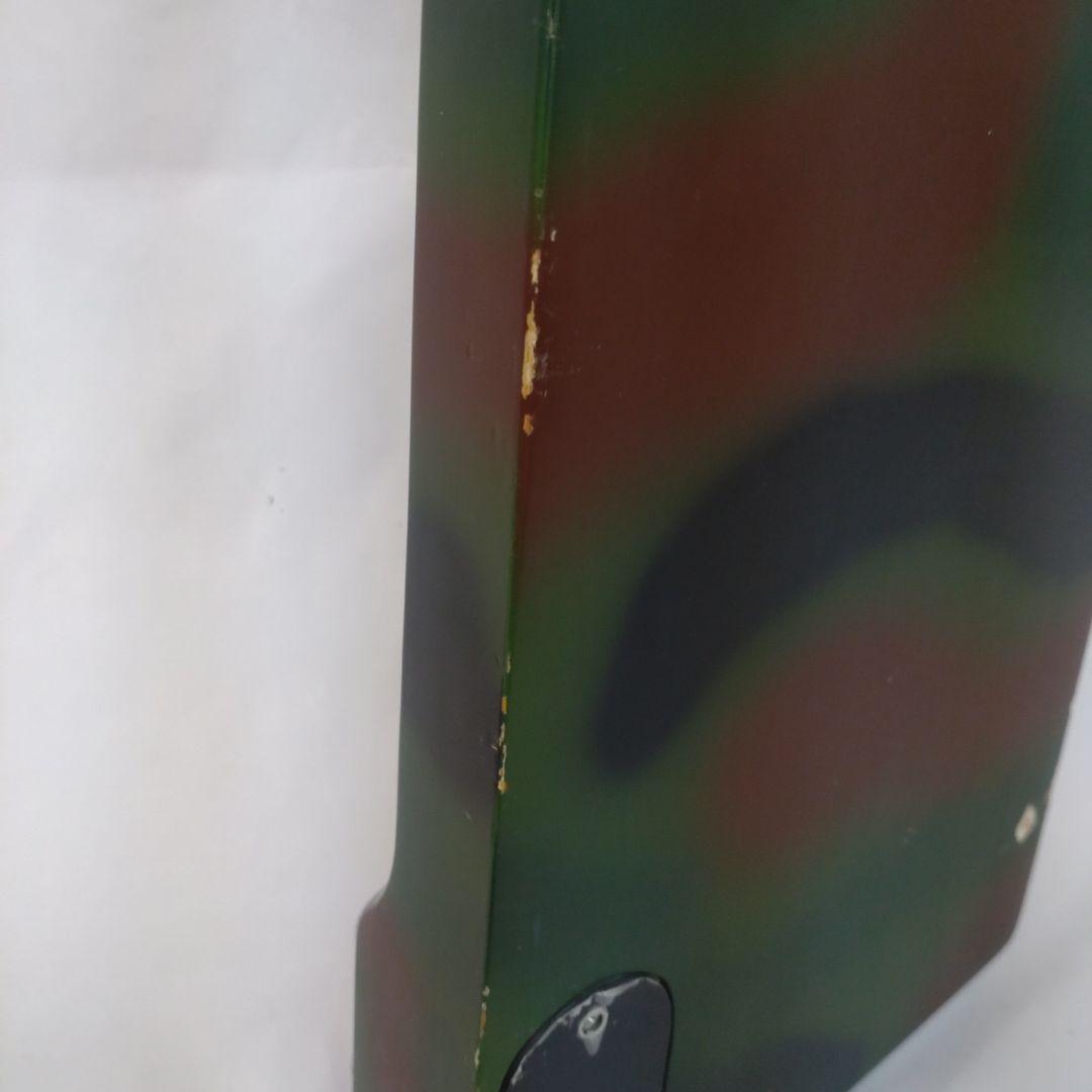 vintage フレットレス エレキベース　迷彩