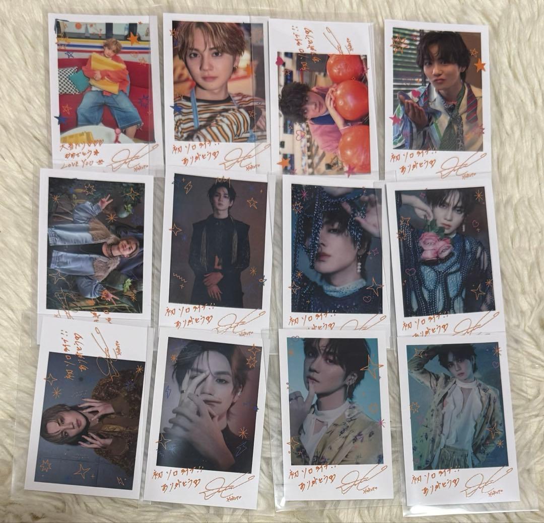 THE RAMPAGE 吉野北人 ポラロイド風カード 全種 シクレ コンプリート