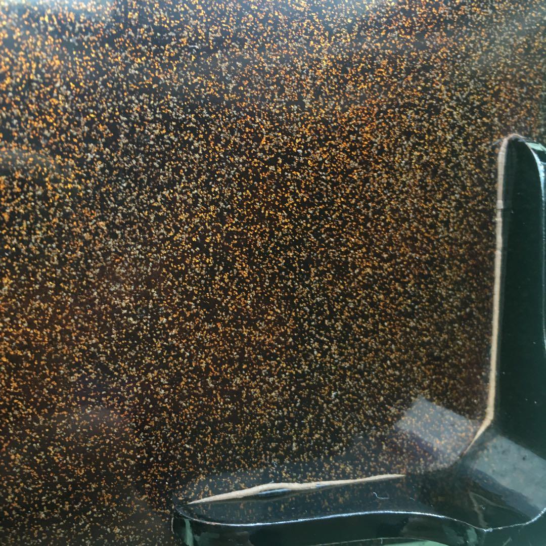 逸品　極上春の七草蒔絵　四方脚付膳　蓋付碗セット　A