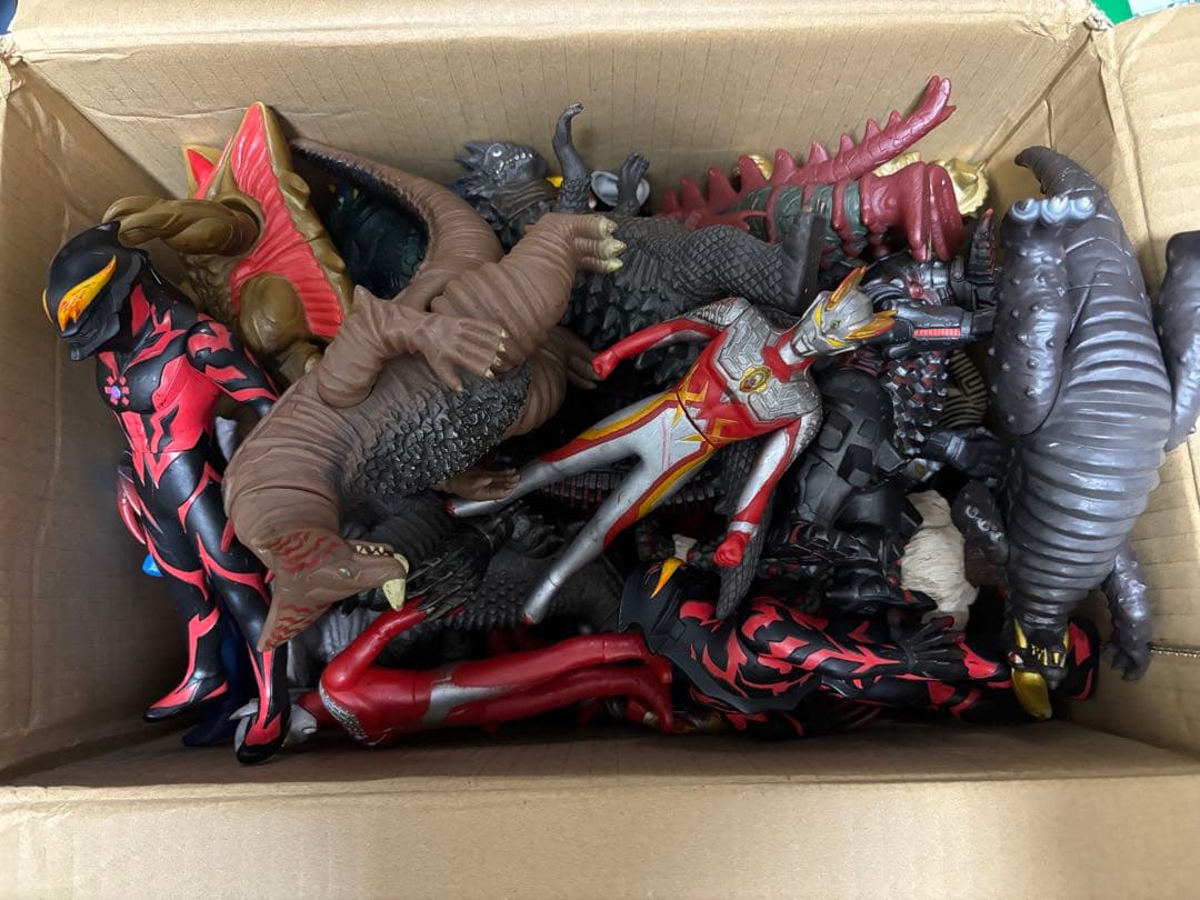 ソフビ ウルトラマン、怪獣フィギュア まとめ売り