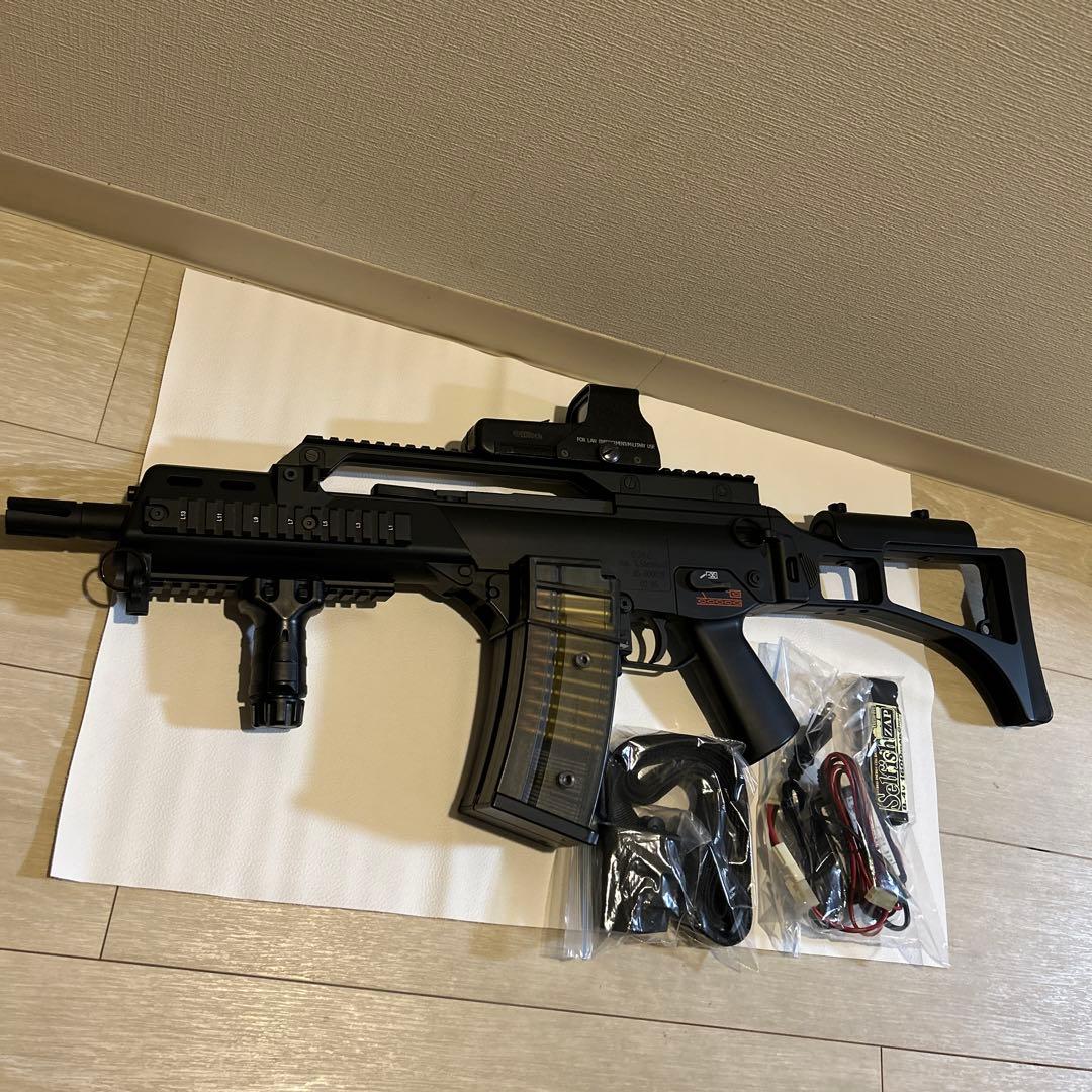 g36c 次世代電動ガン　バッテリー&充電器セット