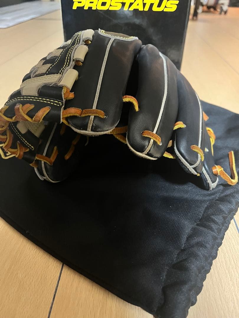 ZETT プロステイタス 軟式 オーダーグラブ 源田モデル 内野手用 【美品】