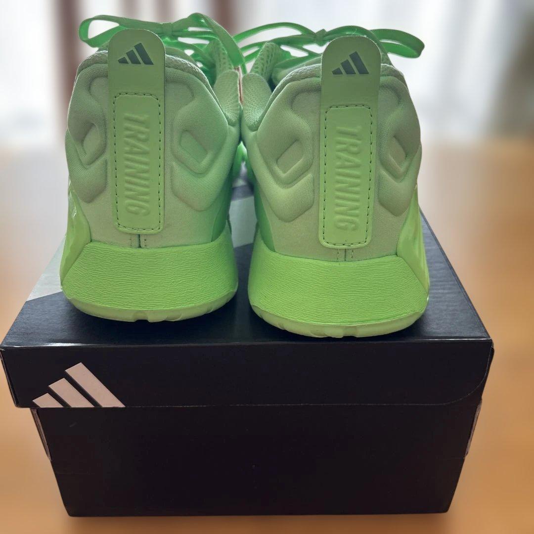 adidas ドロップセット3 トレーニングシューズ　24.5cm 蛍光グリーン