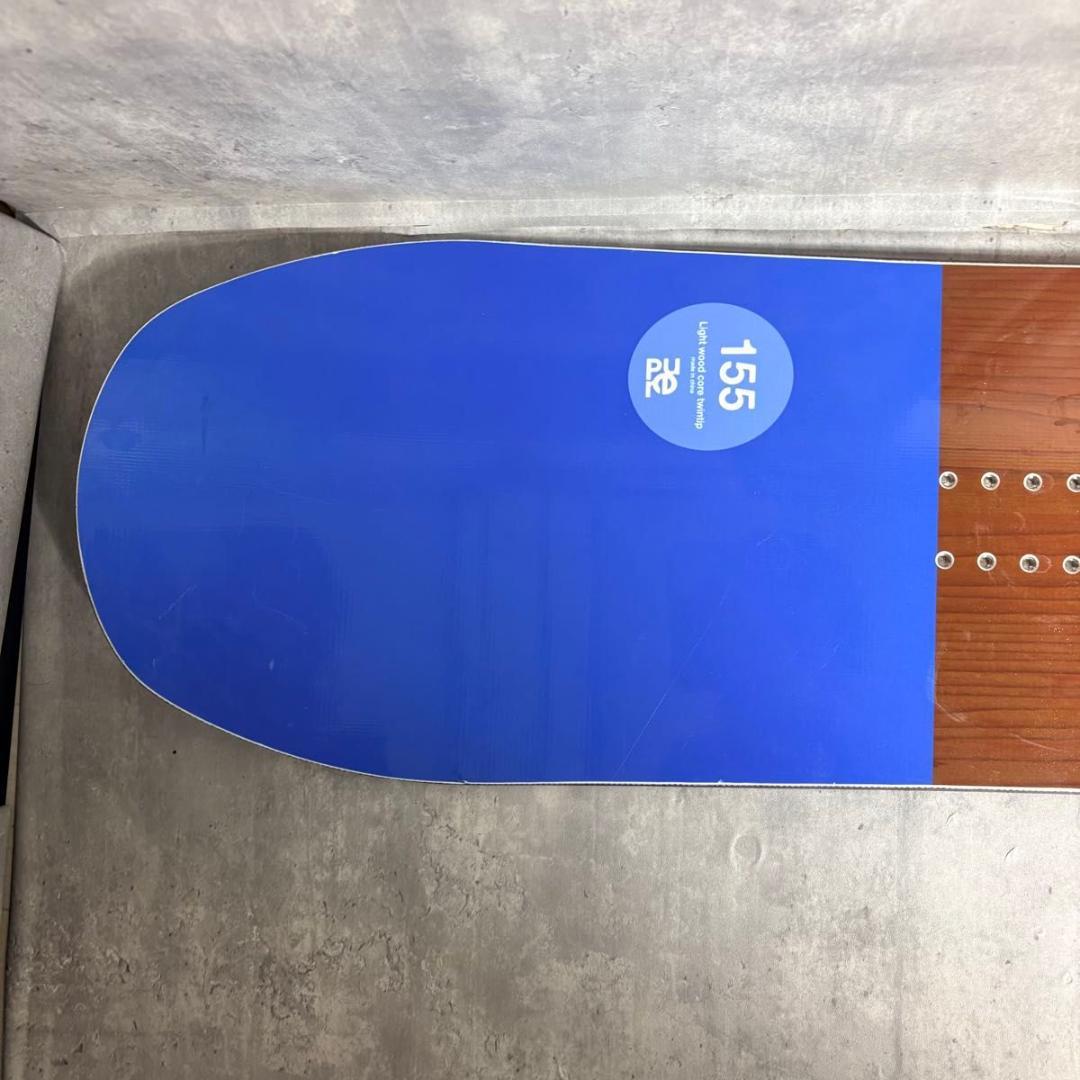 良品 SLANT PURE 155cm スノーボード メンズ 板 グラトリ