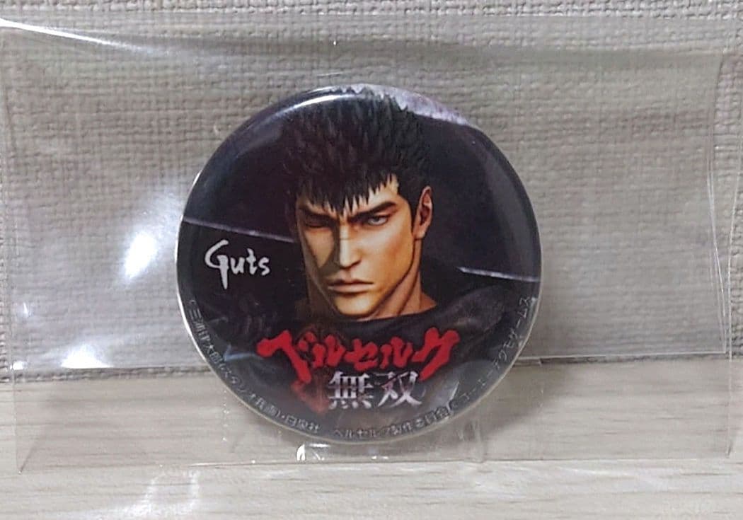 【非売品】ベルセルク無双 ガッツ 缶バッジ