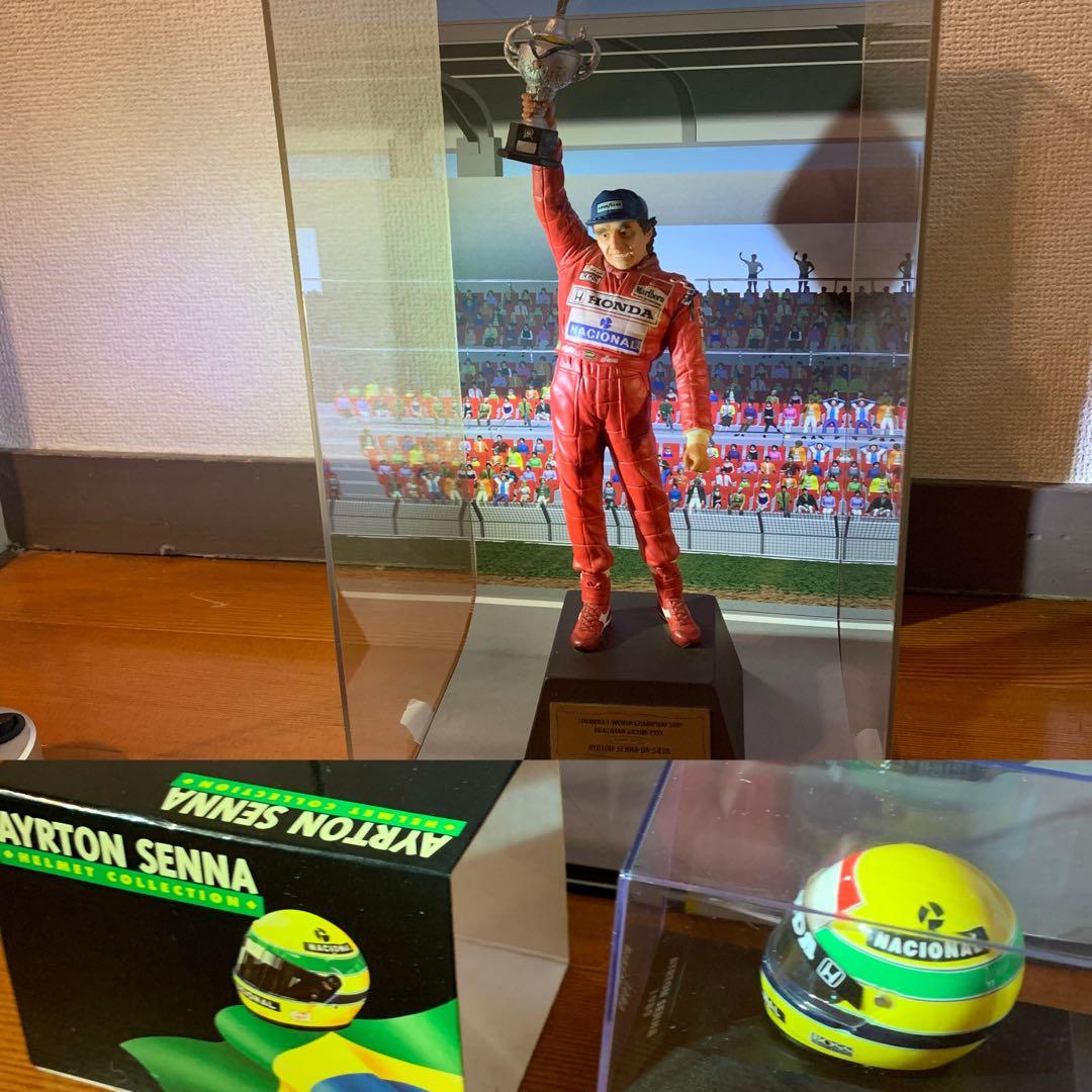 アイルトン・セナ 1994個限定フィギュア & ヘルメット1/8
