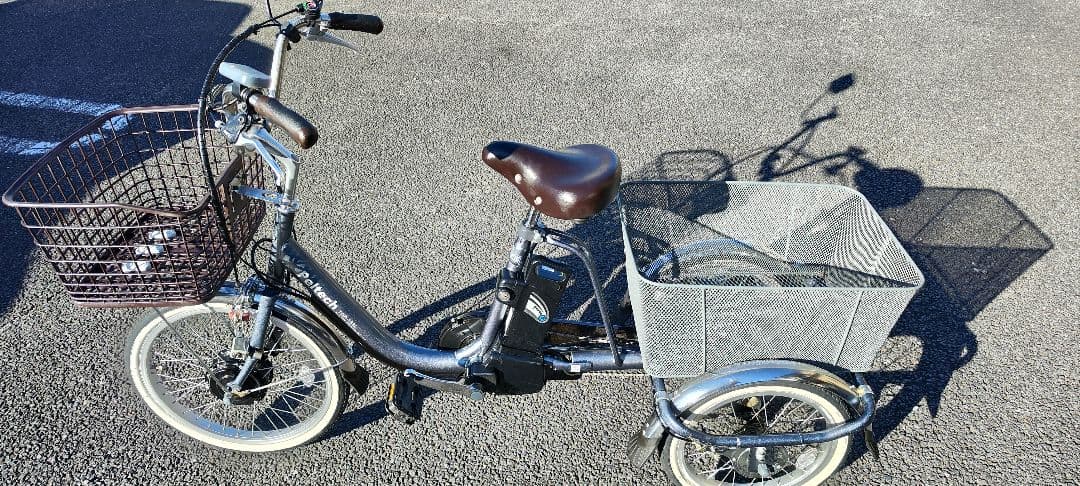 美品 PELTECH 電動アシスト三輪車 TDR-163L 20インチ