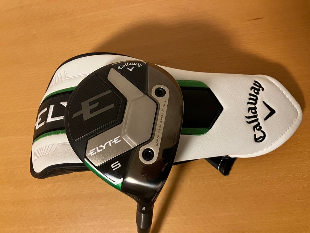 ほぼ新品★キャロウェイ★ELYTE★フェアウェイウッド★5W★18★SR★HC付