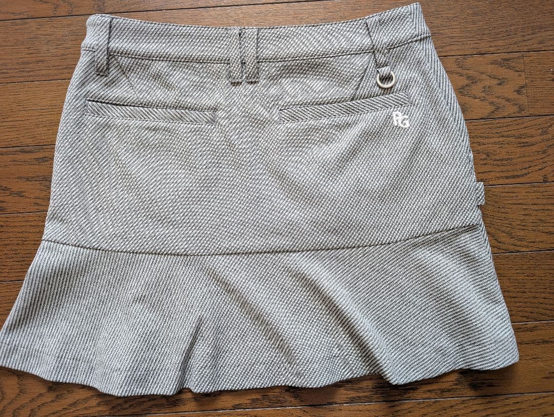 パーリーゲイツ♥オレンジ♥セーター、スカート2点セット