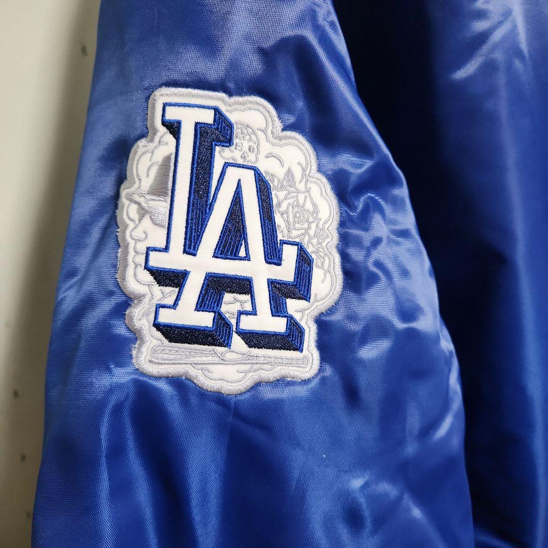 残り1点 新品Dodgers Mister.cartoon スタジャン Sサイズ