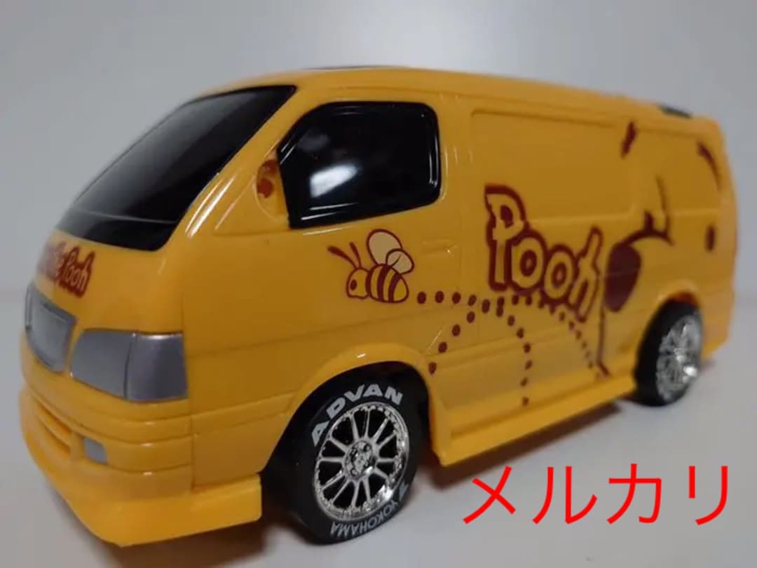 ラジコン　ハイエース　バニング　　 ディズニー　プーさん