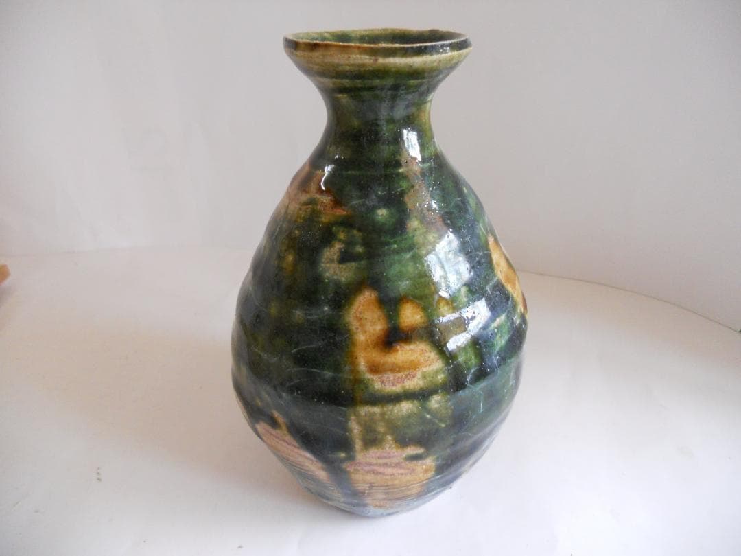 林孝太郎 織部焼 壺 孝龍窯 希少 ヴィンテージ 織部壺 新品 未使用 です。