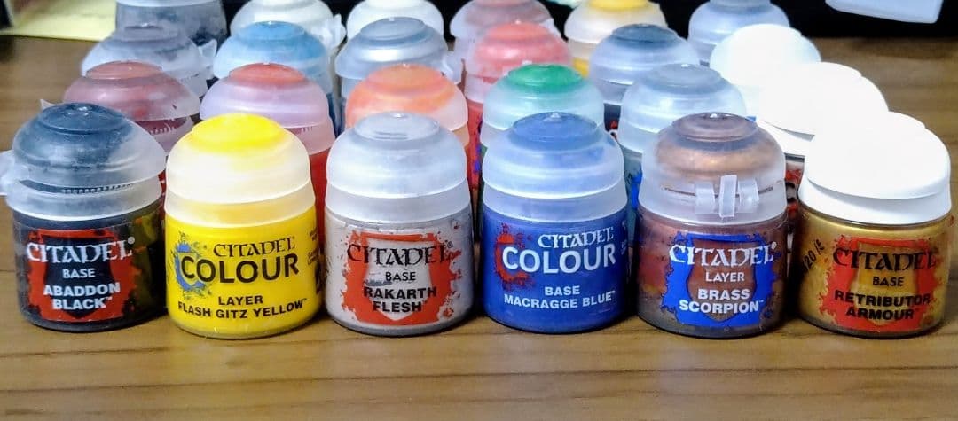 あ*あ様 Citadel Colour 塗料 24個セット　シタデルカラー