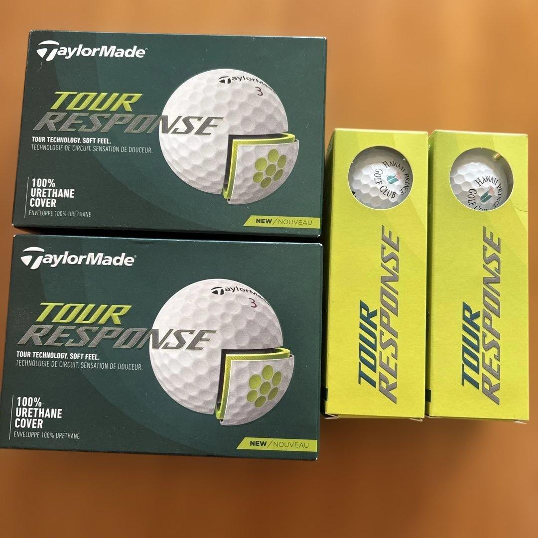 TaylorMade Tour Response ゴルフボール 18球　ハワイ