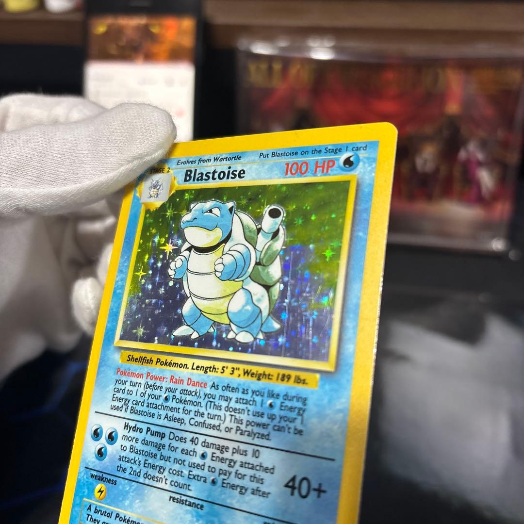 ポケモンカード【旧裏】　カメックス　Blastoise 英語版English