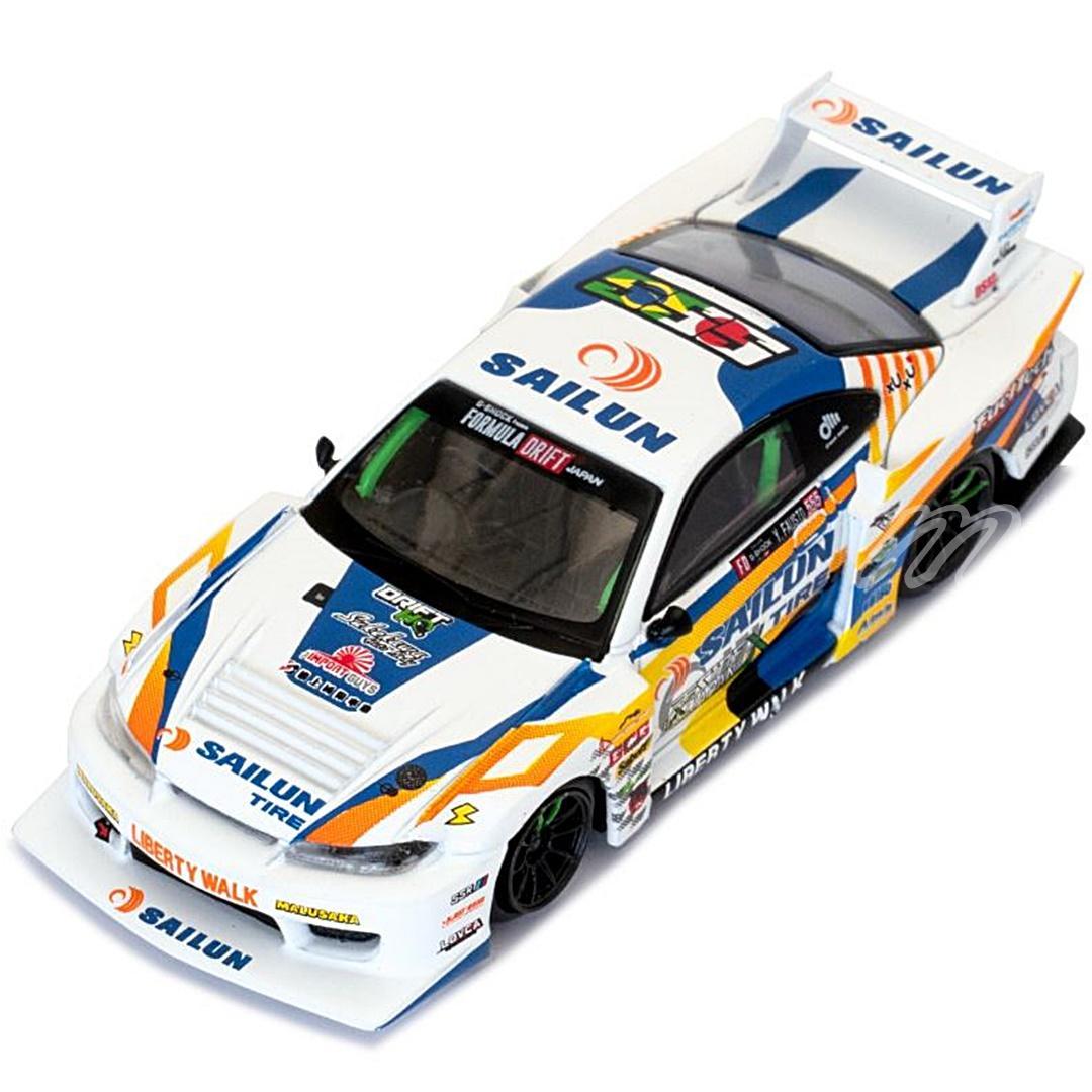 MINI GT LBスーパーシルエット S15 SILVIA #555 2023