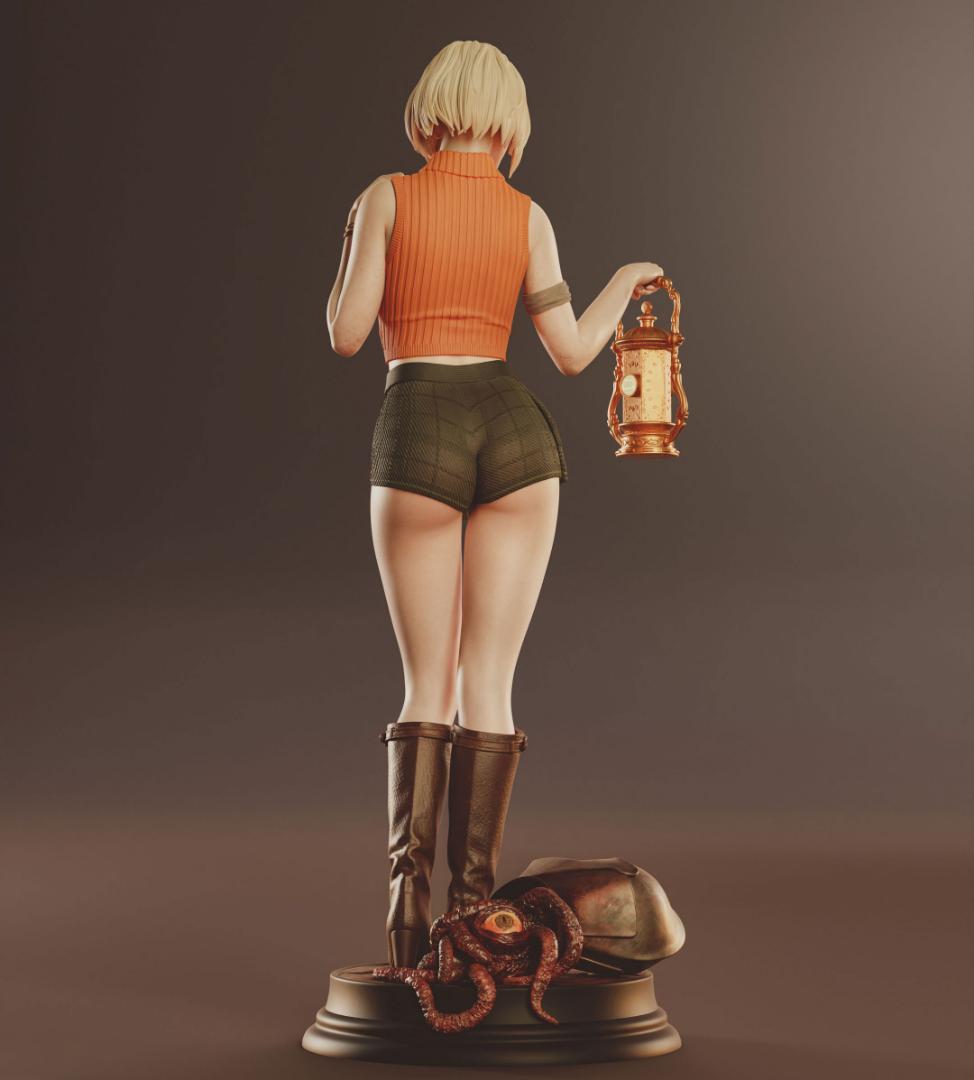 1/4　未塗装 未組立　フィギュア　ガレージキット 【 アシュリー 】