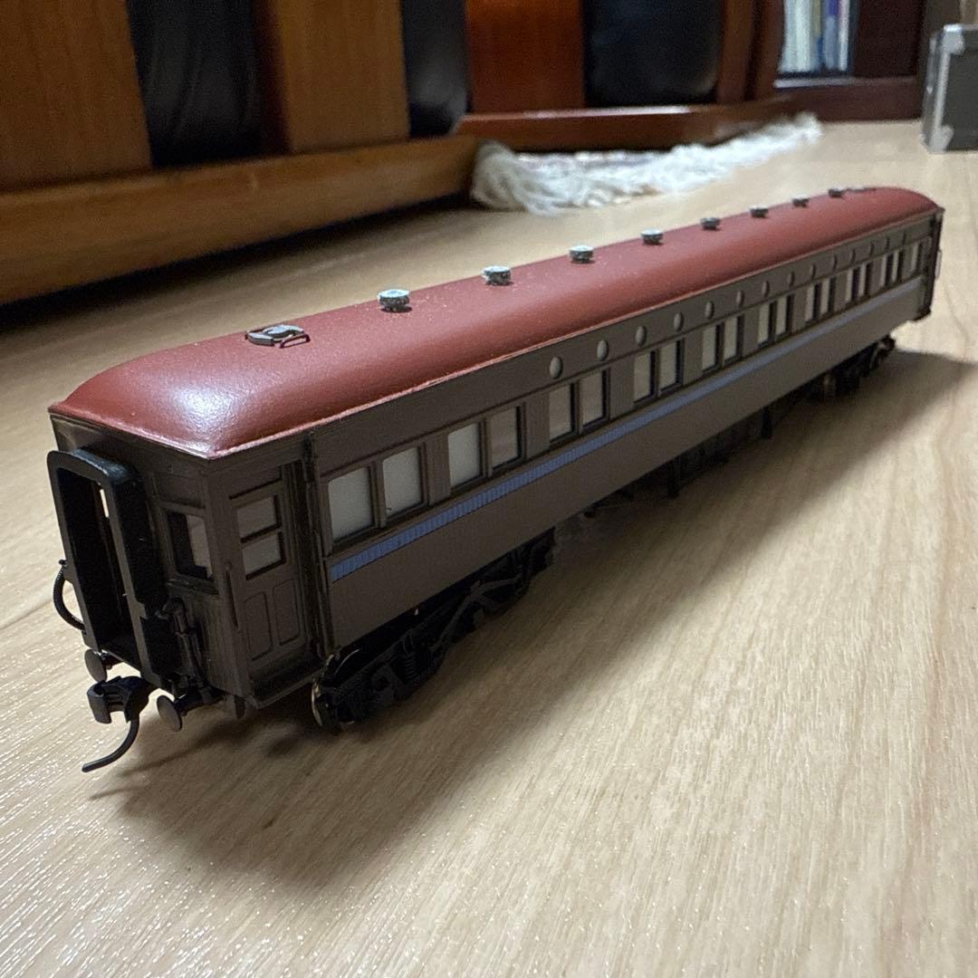 HO スロネ　10057？ 丸窓小　ブラウン客車モデル