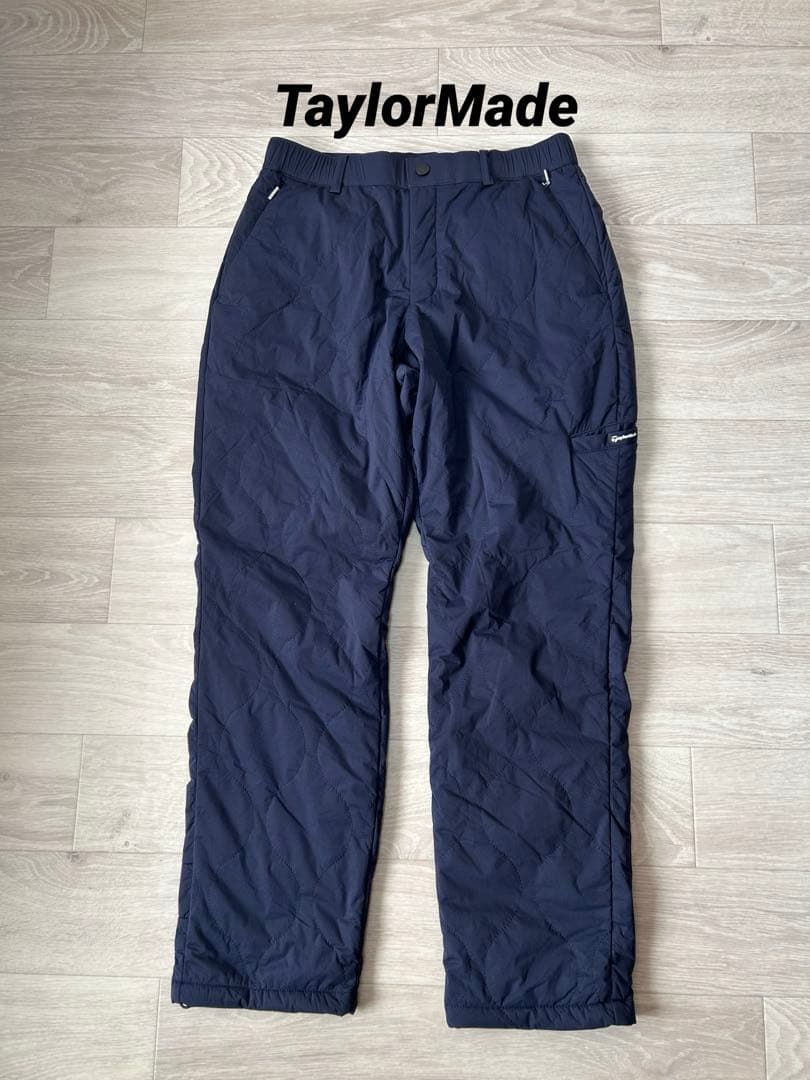 未使用☆ TaylorMade テーラーメイド キルティングパンツ M