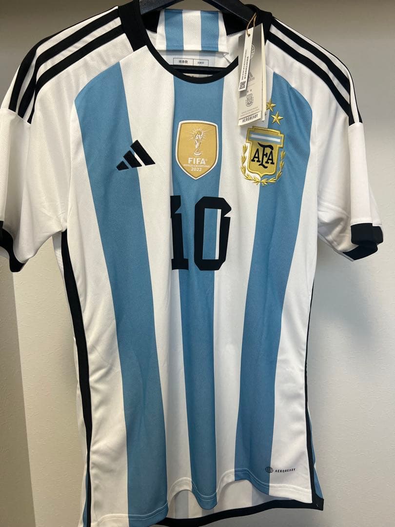 【タグ付新品未使用】アルゼンチン代表 メッシ　ユニフォーム