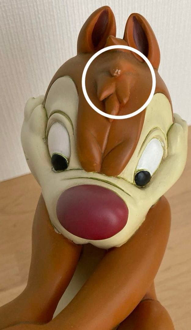 ディズニーストア　チップとデール 陶器製フィギュア