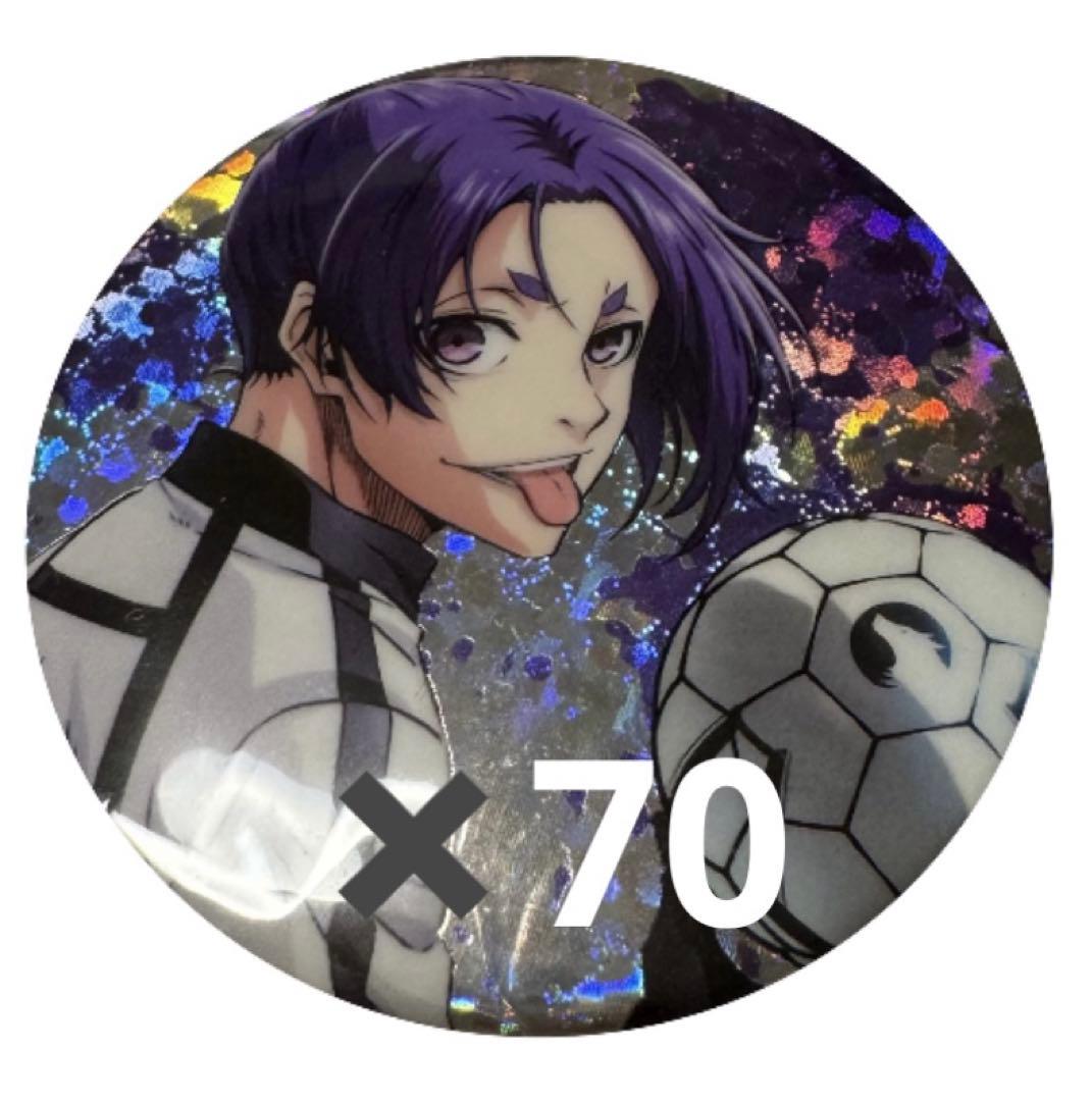 ブルーロック　エピ凪　ホロ缶　缶バッジ　御影玲王　玲王