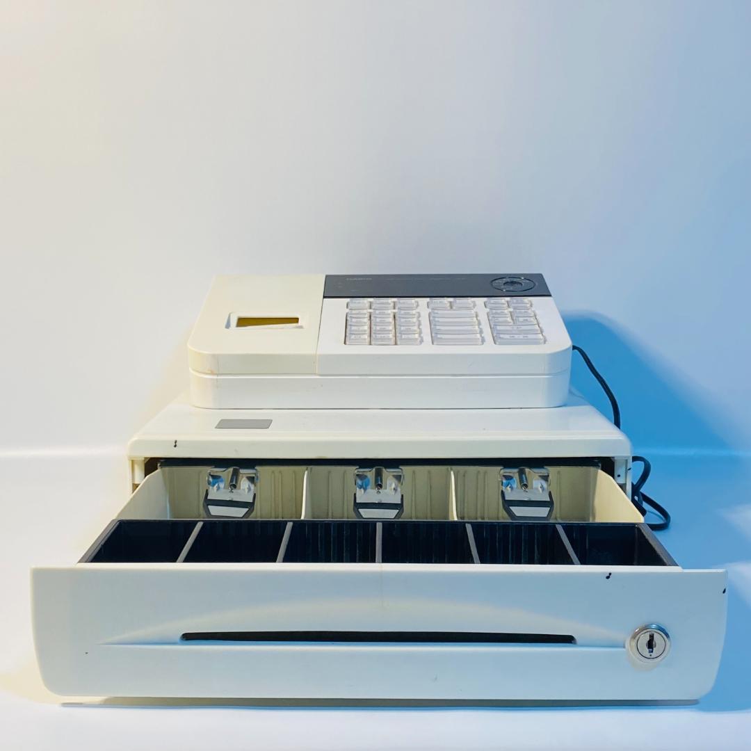 CASIO カシオ 計算機 電子レジスター 110ER 4部門 インボイス