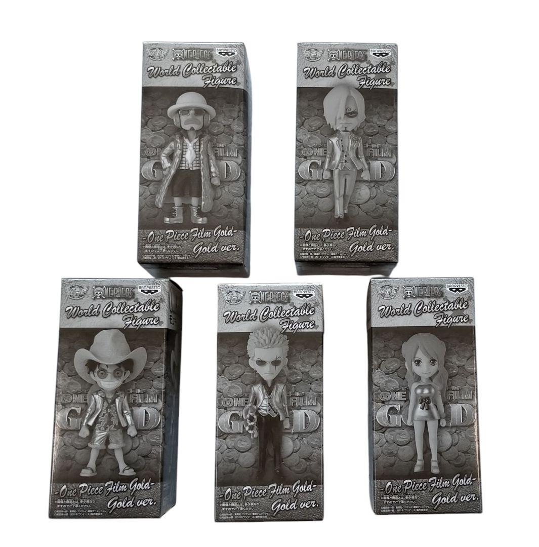 ワンピース　ワーコレ　FILM GOLD お宝キャンペーン！ Aコース 5体