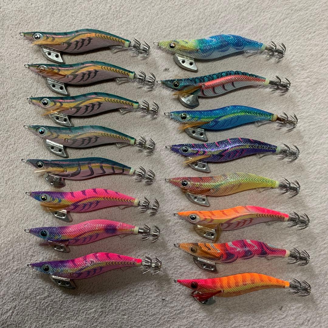 智心　エギ16本セット　ヤマシタ3.5 まとめ売り❗️①