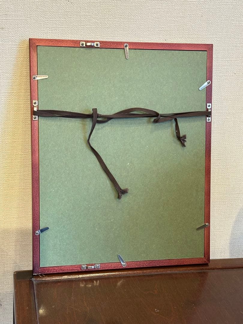 渡辺俊明　作　肉筆画　鬼の絵　はねるはねる仕事がはねる　節分