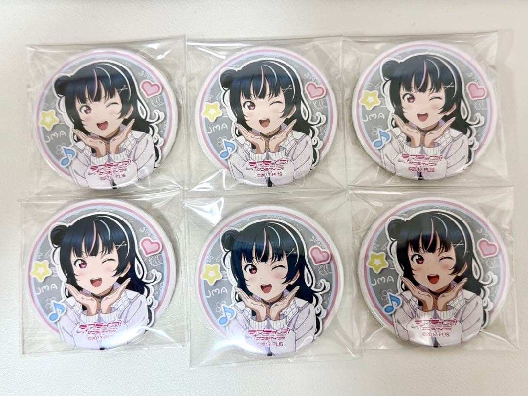 ラブライブ　Aqours 津島善子　缶バッジ