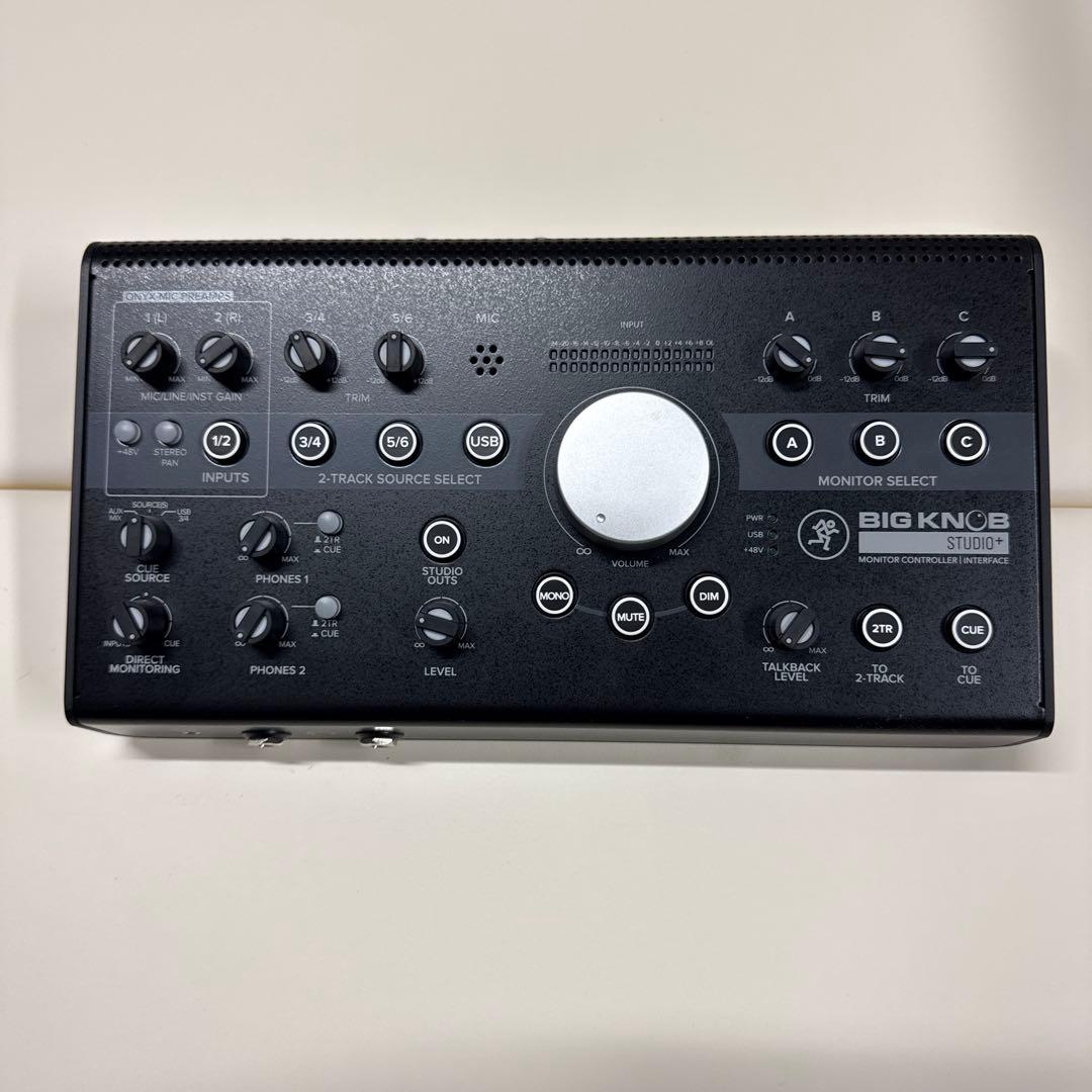 MACKIE モニタースピーカーコントローラー Big Knob Studio+