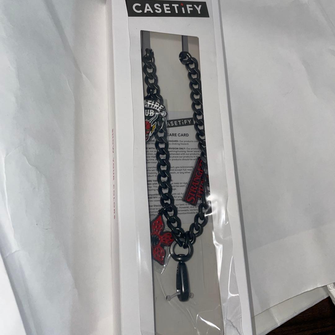 Y*様 ストレンジャーシングス コラボ CASETIFY ストラップ 新品未開封